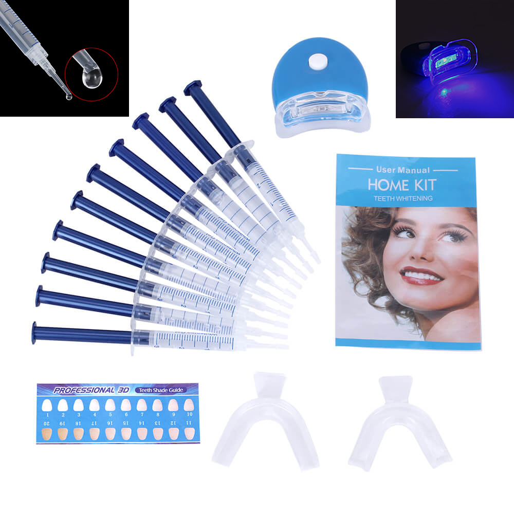 Teeth Whitening Light Kit - 1 set Teeth Whitening 44% Peroxide