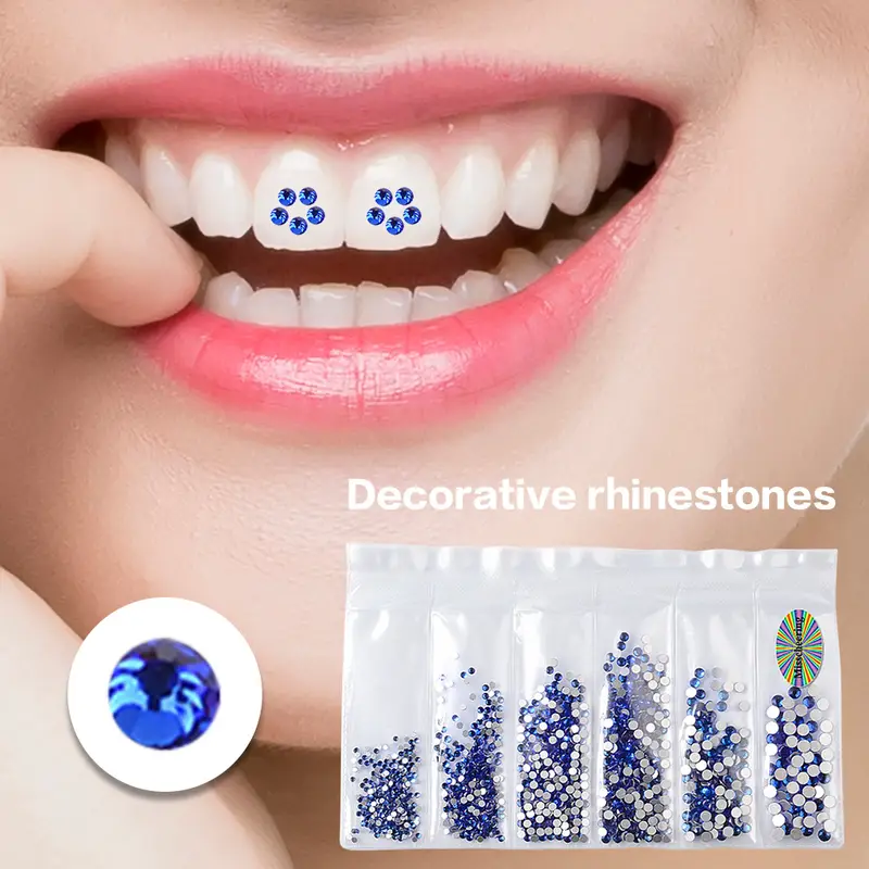 1 Set Teeth Gemstone Decoratio - огляд і ціна Tooth Gem Kit