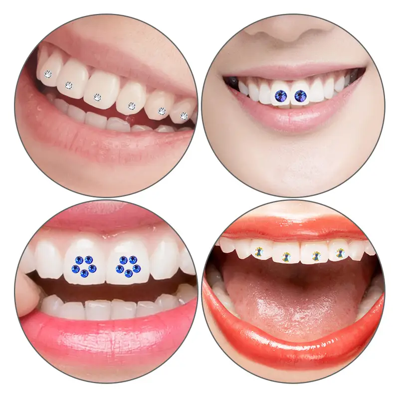 1 Set Teeth Gemstone Decoratio - огляд і ціна Tooth Gem Kit