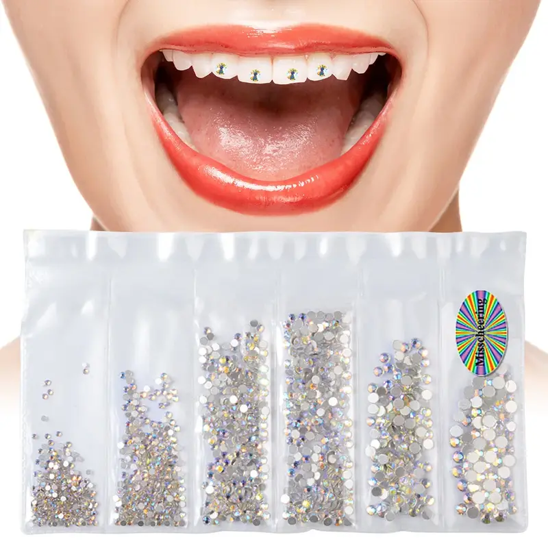 1 Set Teeth Gemstone Decoratio - огляд і ціна Tooth Gem Kit
