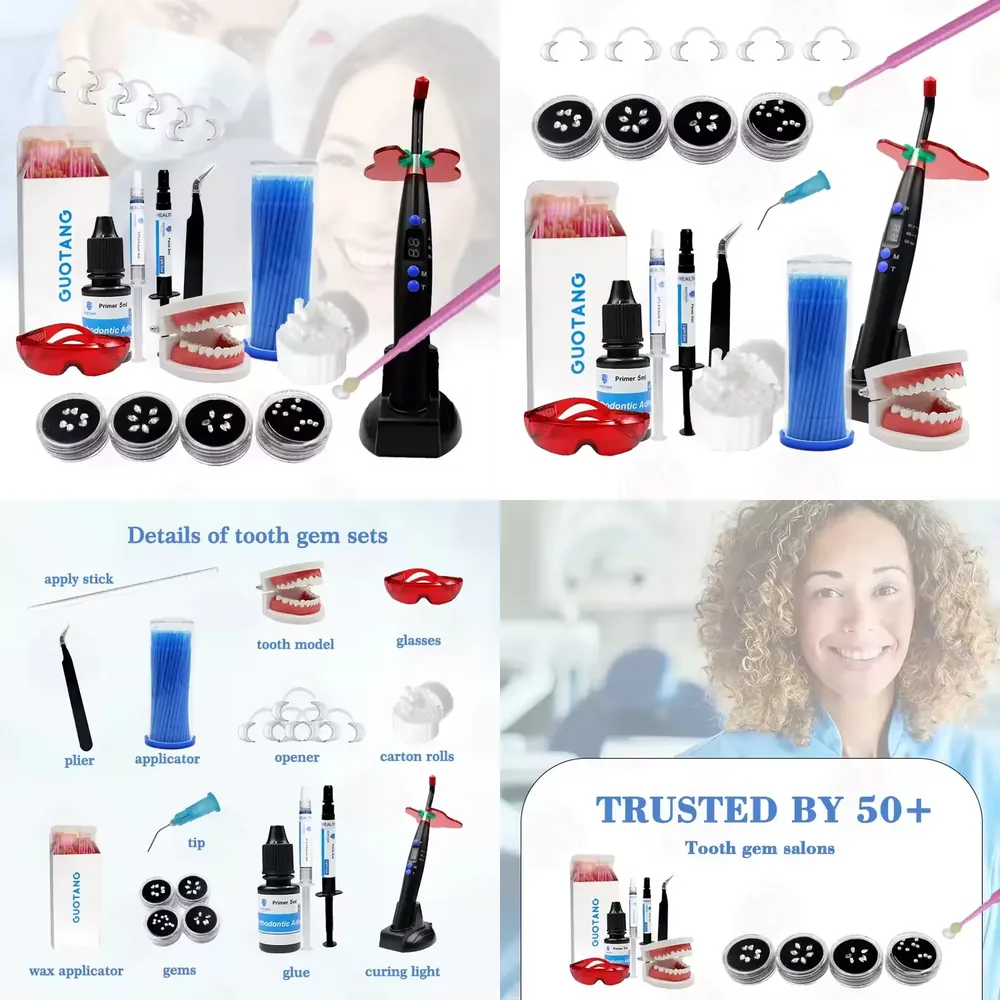 【CHIMU HOME】 Professional DIY  - огляд і ціна Teeth Whitening Light Kit