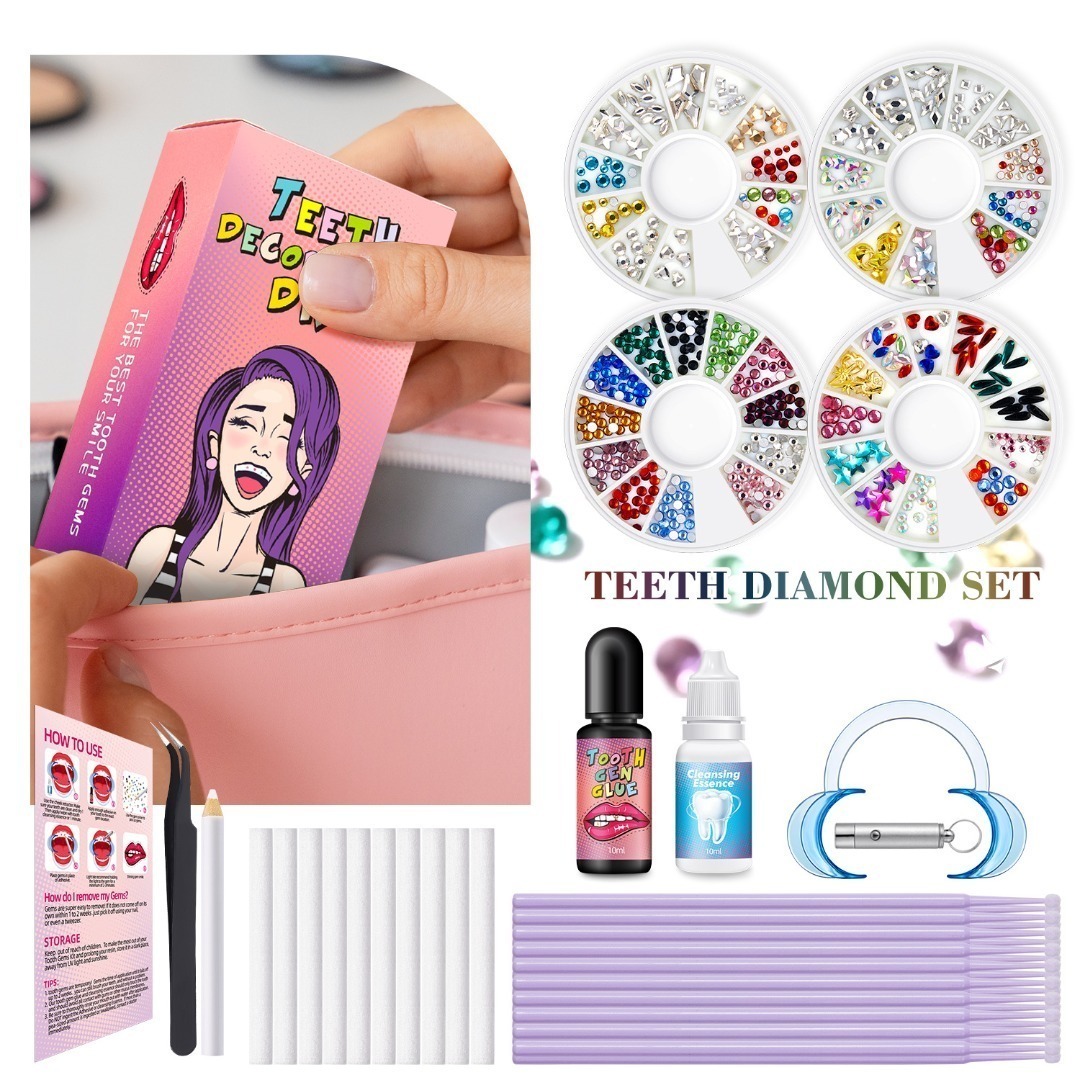 DIY Tooth Gem Kit  Jewelry Gem - огляд і ціна Tooth Gem Kit
