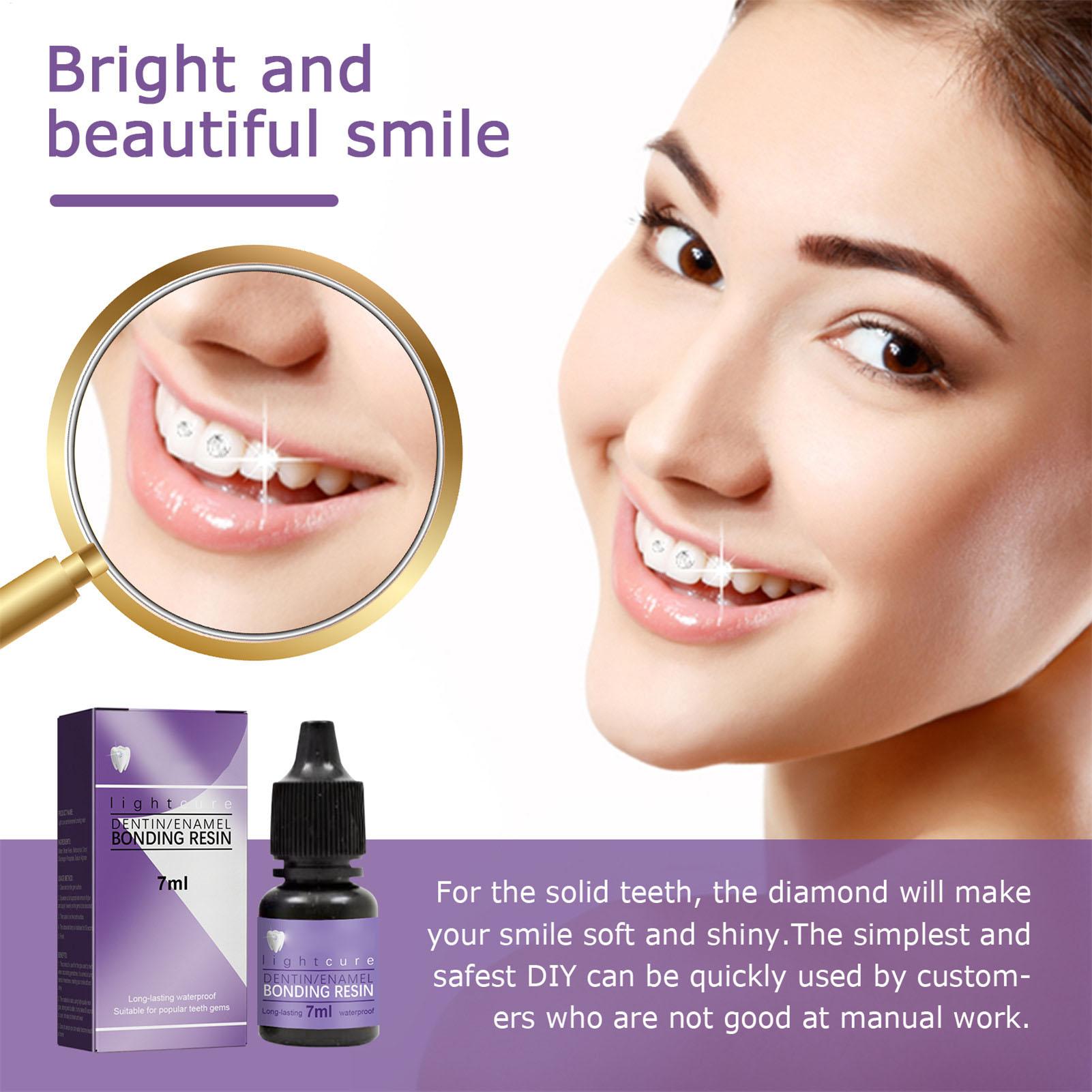 7ml Tooth Gem Glue Dental Adhe - огляд і ціна Tooth Gem Kit