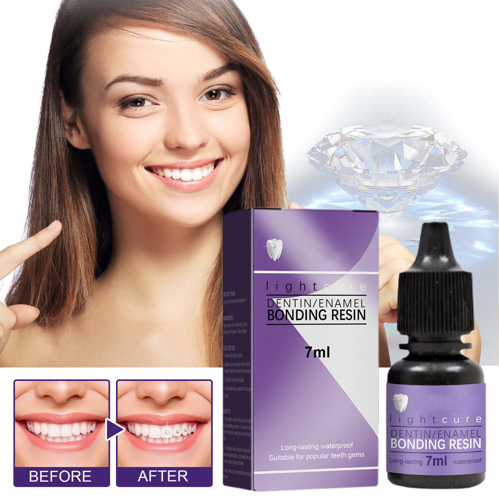 7ml Tooth Gem Glue Dental Adhe - огляд і ціна Tooth Gem Kit