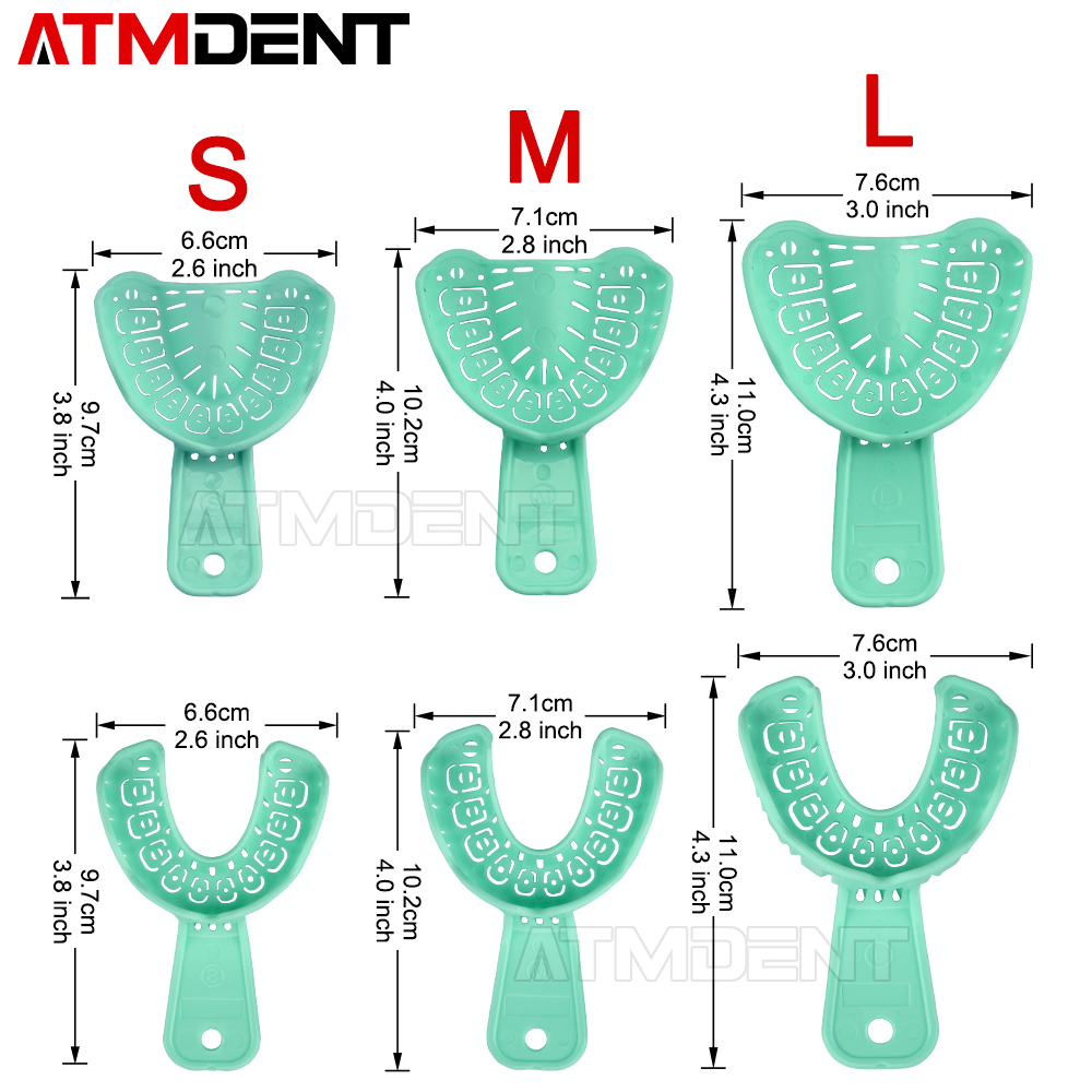 6Pcs/Set Dental Impression Pla - огляд і ціна Teeth Whitening Trays