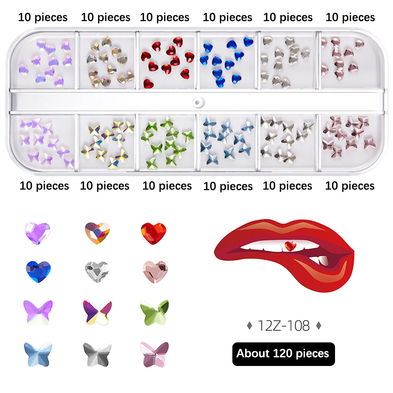 1Set Dental Crystal Fashion Te - огляд і ціна Tooth Gem Kit