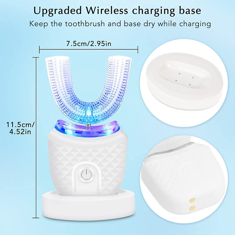 Dental Care U shape electric t - огляд і ціна Teeth Whitening Light Kit