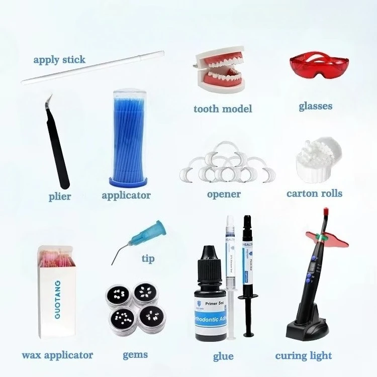 Best Home, Tooth Starter Light - огляд і ціна Tooth Gem Kit