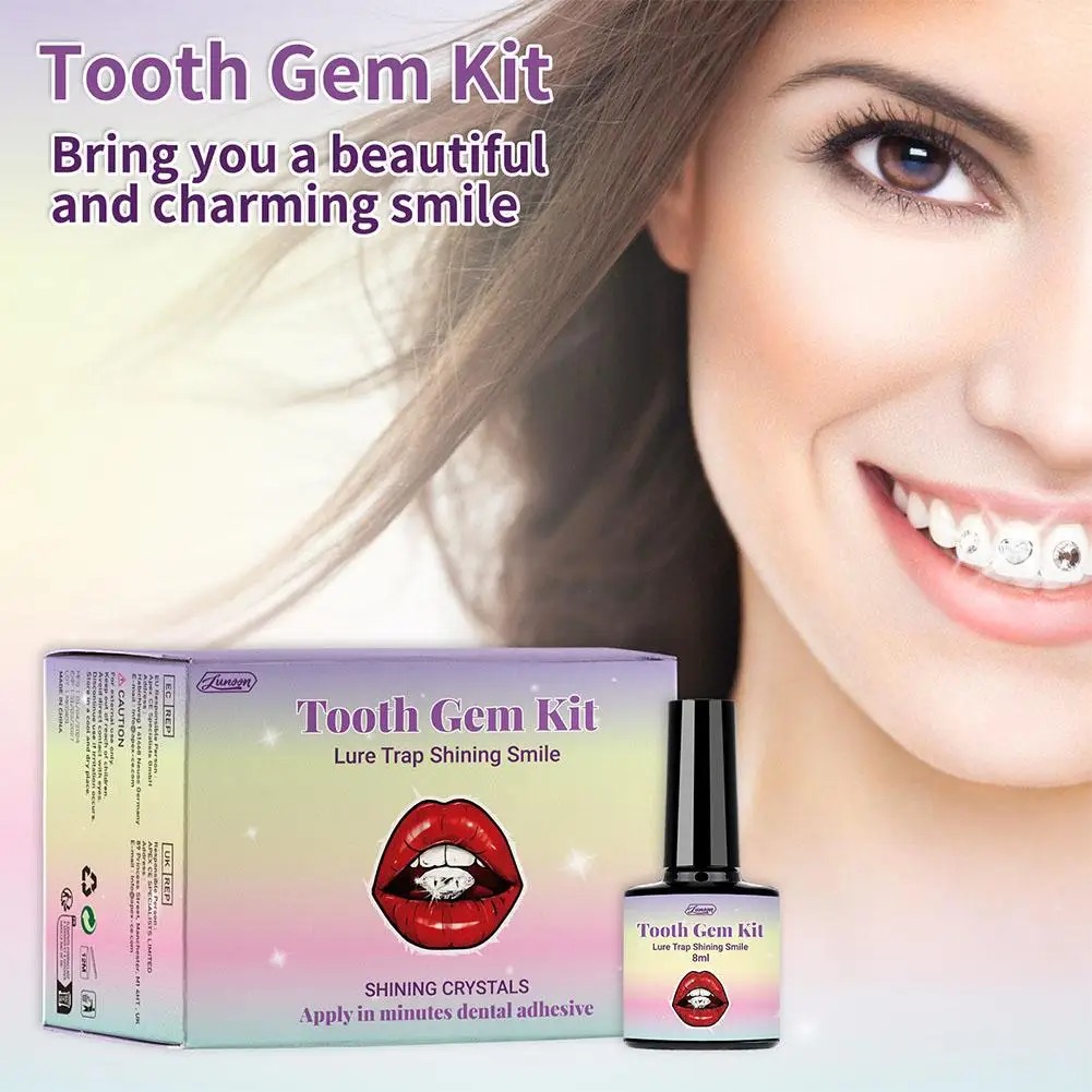 DIY Teeth Gems Kit Clear Preci - огляд і ціна Tooth Gem Kit