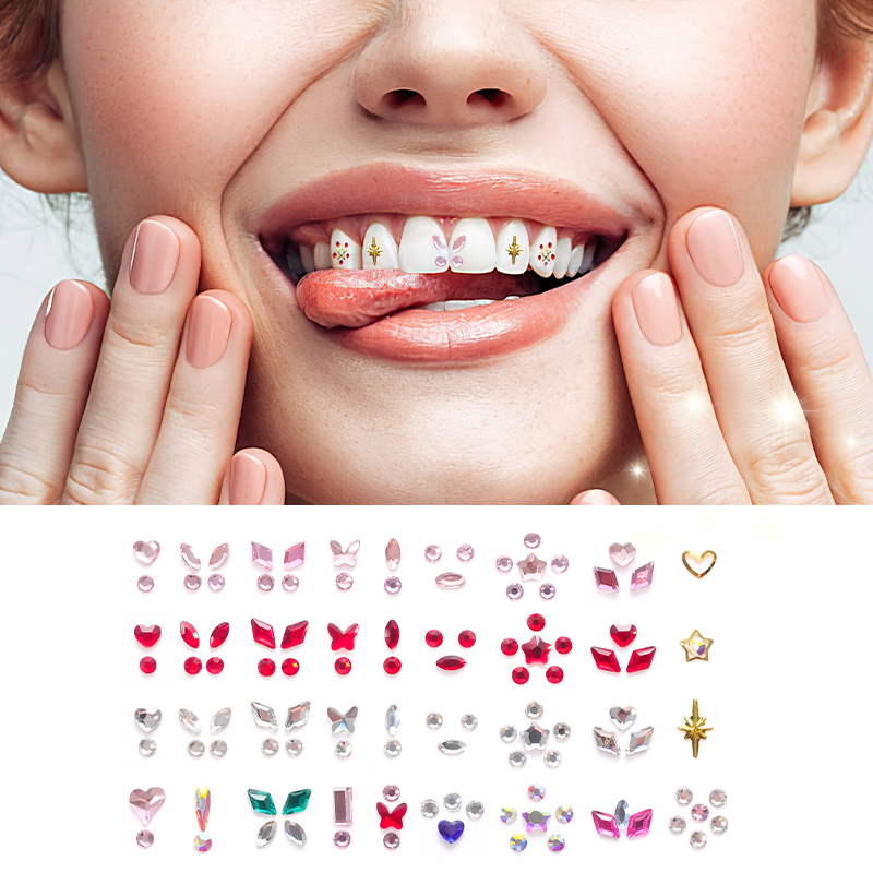 Dental Gems, Crystal Diamond S - огляд і ціна Tooth Gem Kit