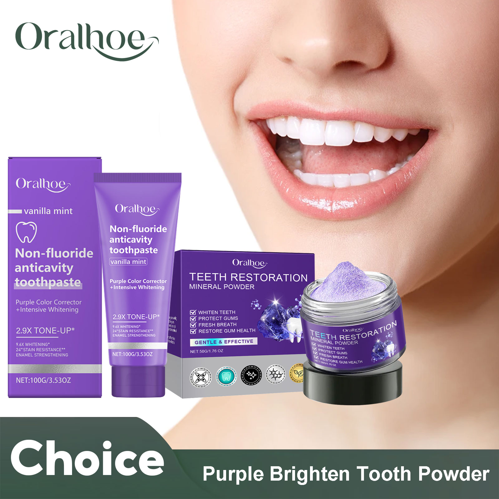 Teeth Restoration Mineral Powd - огляд і ціна Teeth Whitening/Bleaching