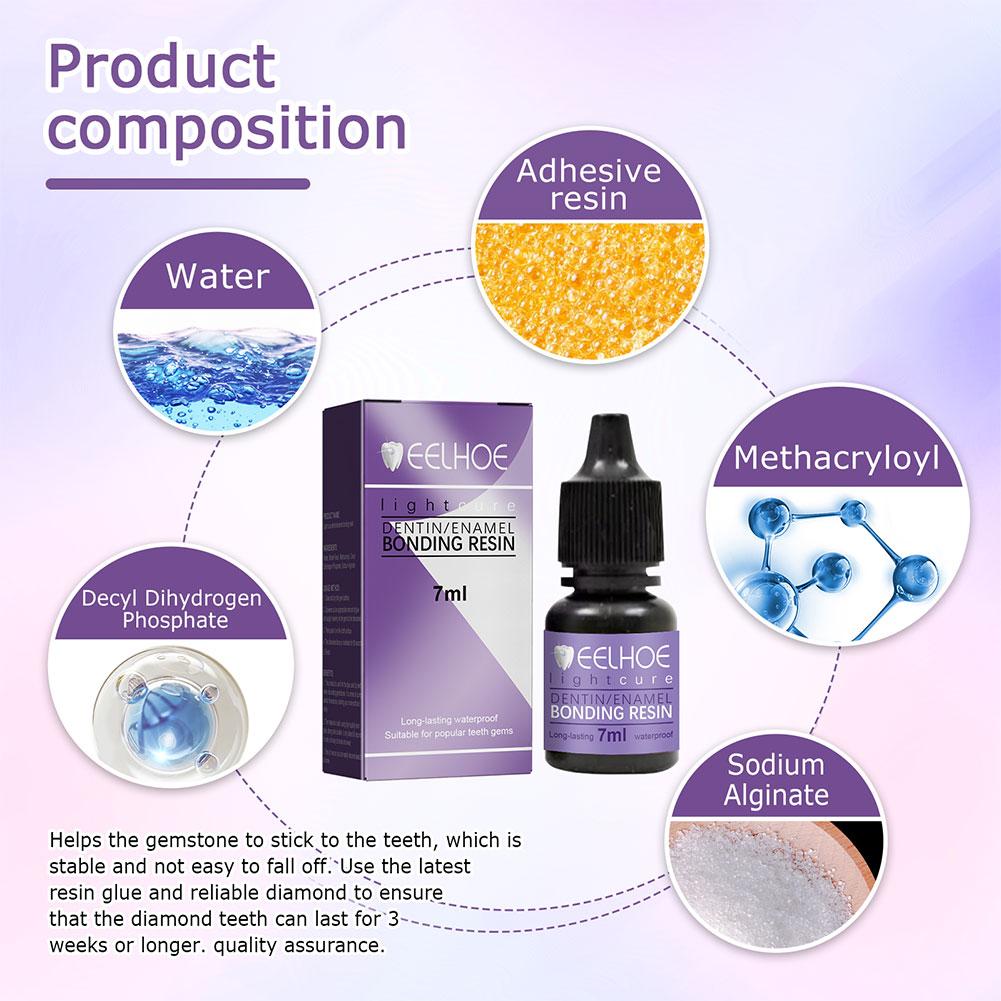 Tooth Gem Glue Dental Adhesive - огляд і ціна Tooth Gem Kit