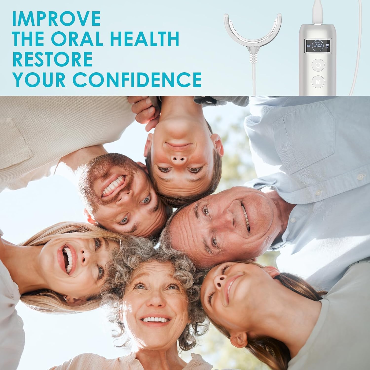 Teeth Whitening Accelerator 16 - огляд і ціна Teeth Whitening Light Kit