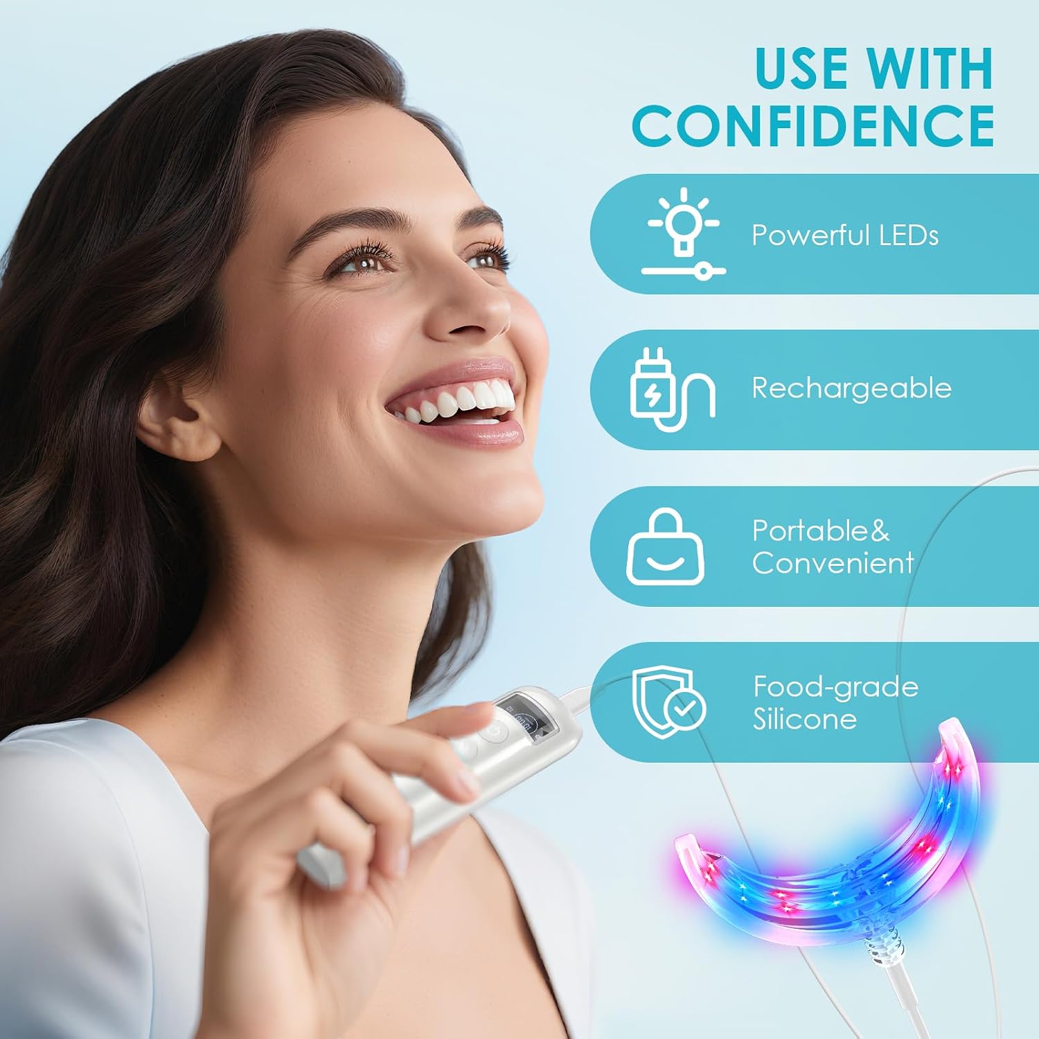 Teeth Whitening Accelerator 16 - огляд і ціна Teeth Whitening Light Kit