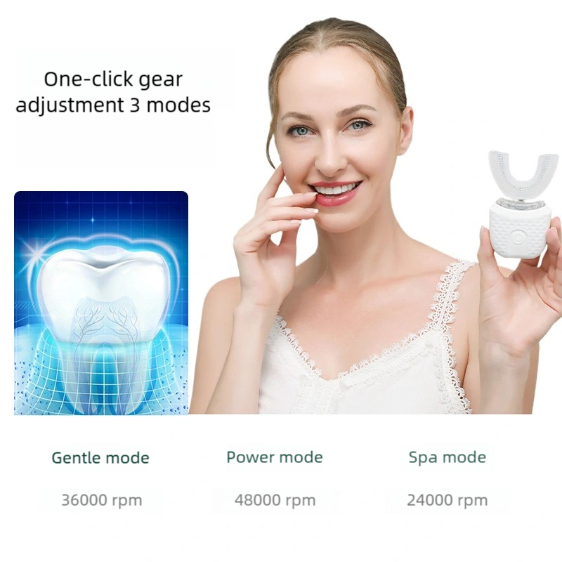 Portable U-shaped electric too - огляд і ціна Teeth Whitening Light Kit