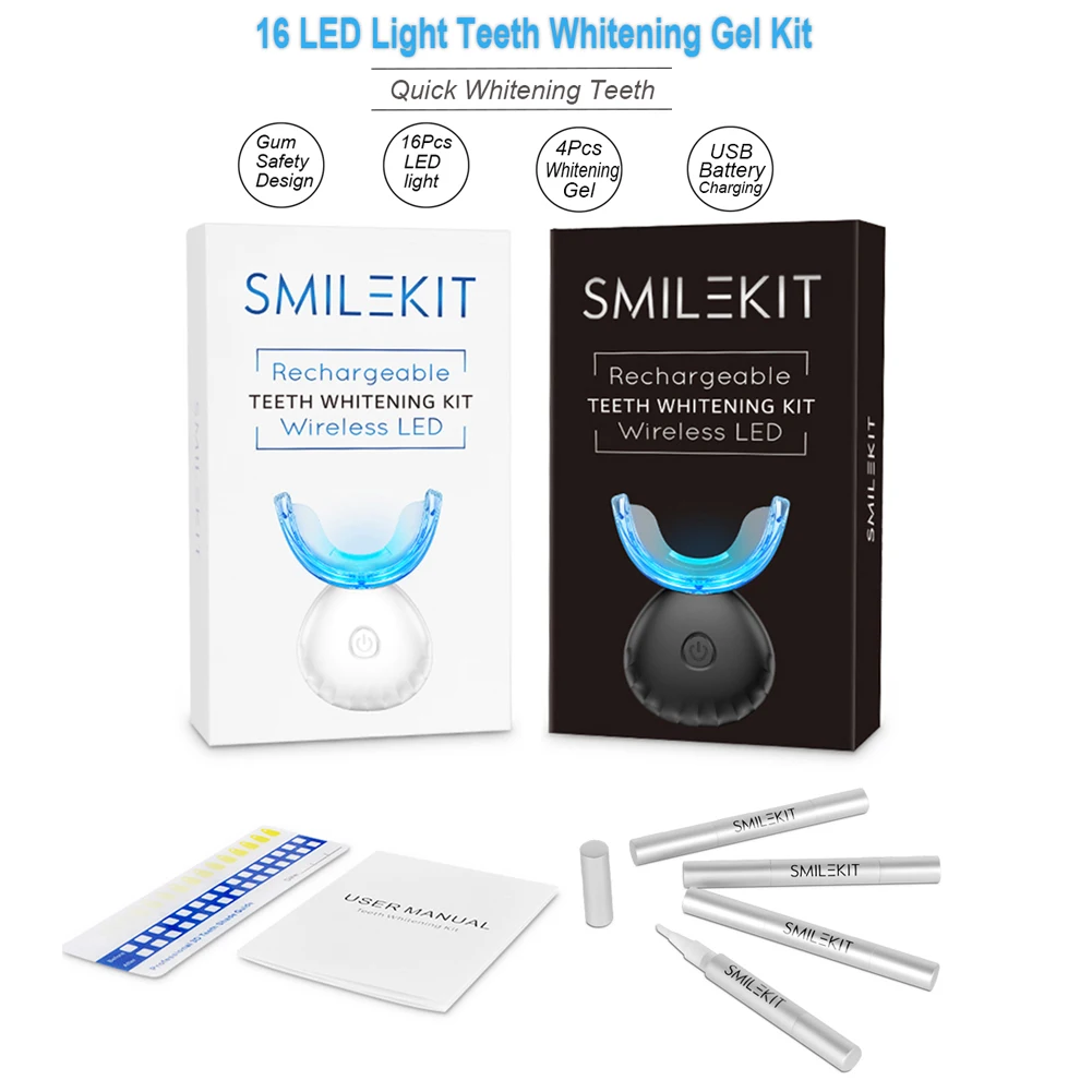 Dental Teeth Whitening Kit Min - огляд і ціна Teeth Whitening Light Kit
