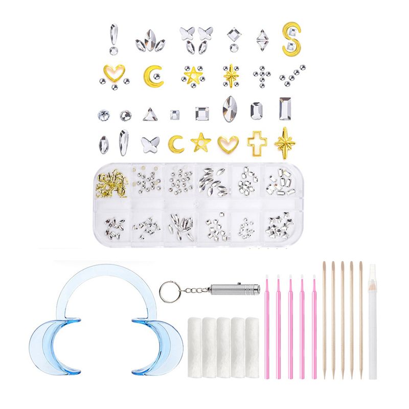 AB68 Tooth Gem Kit DIY Teeth C - огляд і ціна Tooth Gem Kit