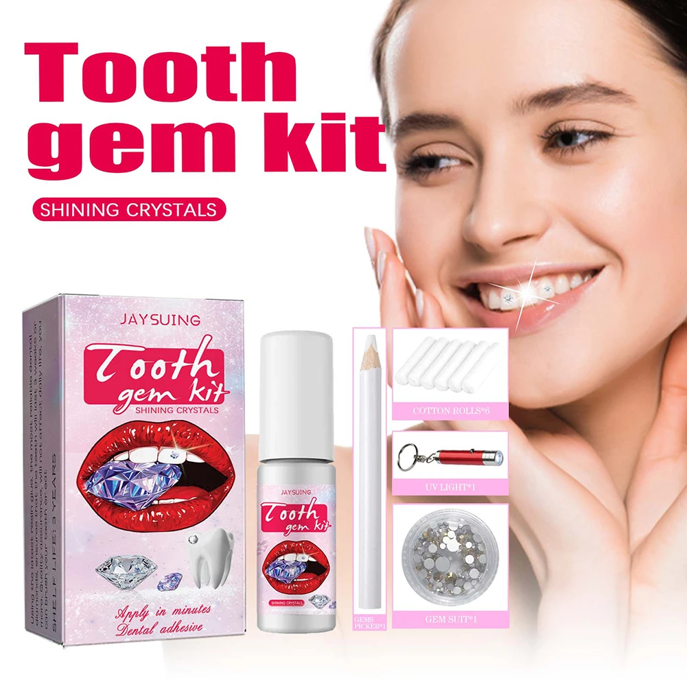 DIY Tooth Gems Kit with Crysta - огляд і ціна Teeth Whitening Light Kit