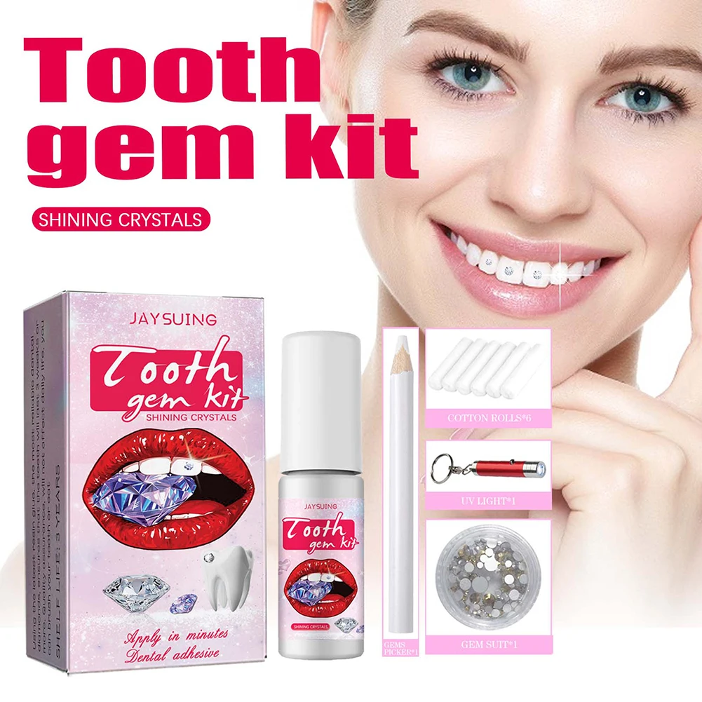 DIY Tooth Gems Kit with Crysta - огляд і ціна Teeth Whitening Light Kit