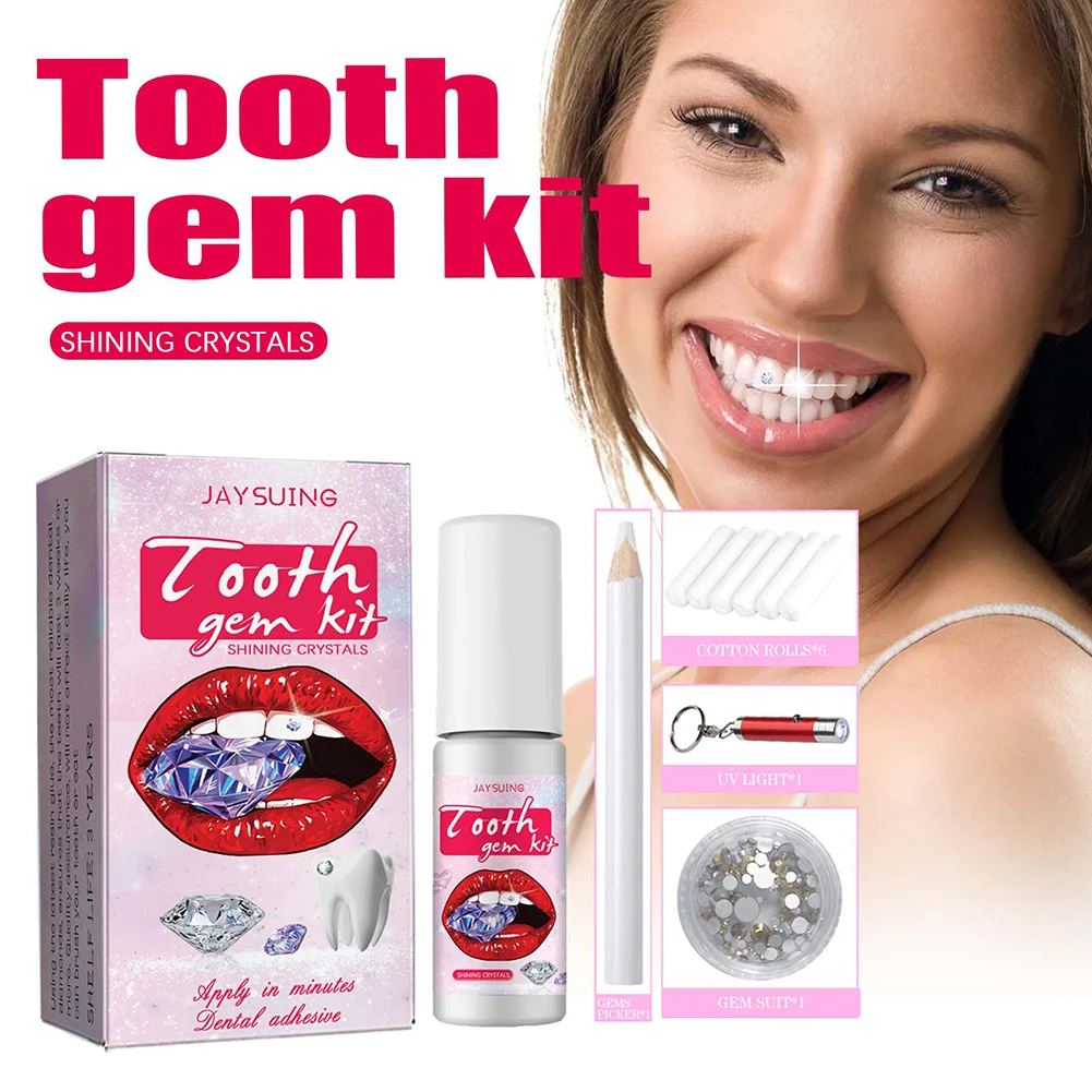 DIY Tooth Gems Kit with Crysta - огляд і ціна Teeth Whitening Light Kit